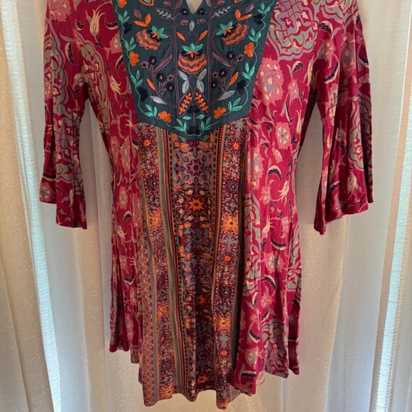 Soft Surroundings Floral Tunic. XL - Picture 5 of 5
